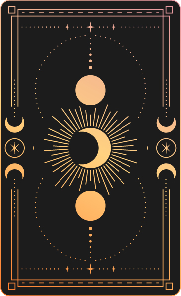 Tarot card back